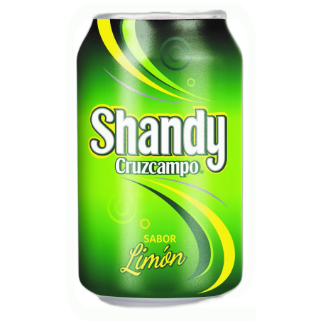 CERVEZA SHANDY LIMON LATA 330 ML