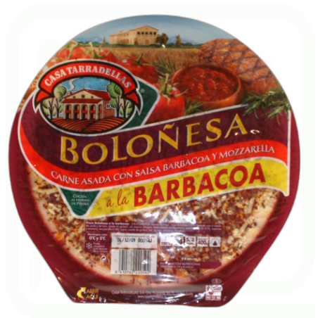 PIZZA BARBACOA 425GR
