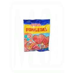 PIRULETAS CEREZA BOLSA 91 GR