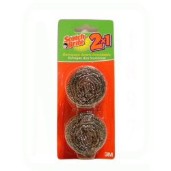 ESTROPAJO METALICO 2+1 