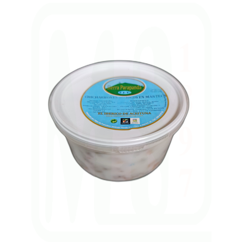 CHICHARRONES MANTECA TARRINA 500 GR