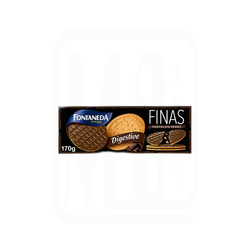 GALLETAS DIGESTIV CHOCOLATE/NEGRO 170GR 
