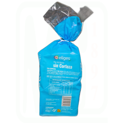 PAN SIN CORTEZA SANDWICH 450 GR - VALORES