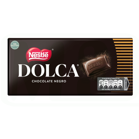 CHOCOLATE DOLCA NEGRO 100 GR