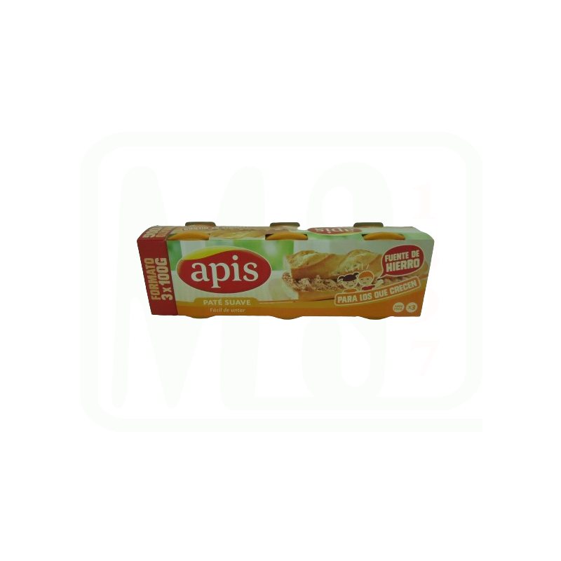 PATE HIGADO DE CERDO 3*80 GR 