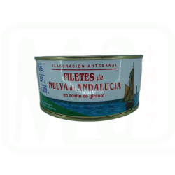 FILETE MELVA CANUTERA ACEITE GIRASOL 650 GR