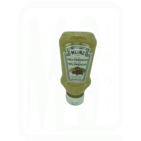 SALSA TRES PIMIENTAS BOTE 220GR 