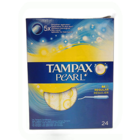 TAMPON PEARL REGULAR PACK-24