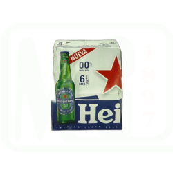 CERVEZA 0.0.% ALCOHOL PACK-6 X 250 ML 