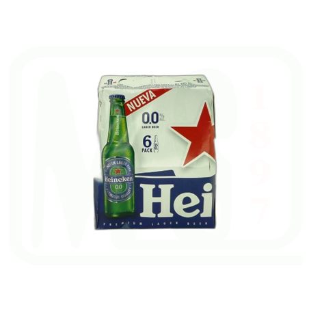 CERVEZA 0.0.% ALCOHOL PACK-6 X 250 ML 