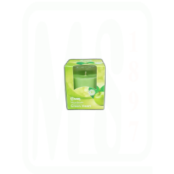 VELA PERFUMADA MANZANA VASO