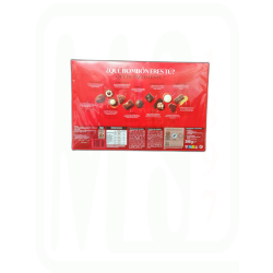 BOMBONES CAJA ROJA 398 GR - VALORES