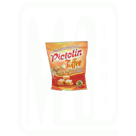 CARAMELOS MASTICABLE TOFFE 100 GRAMOS