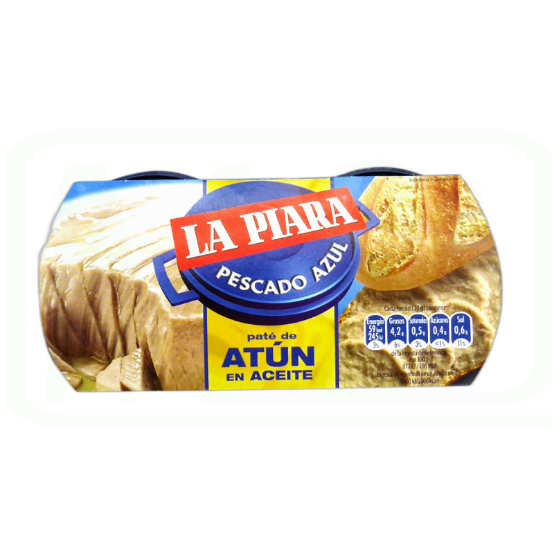 PATE ATUN EN ACEITE PACK-2*75GR 