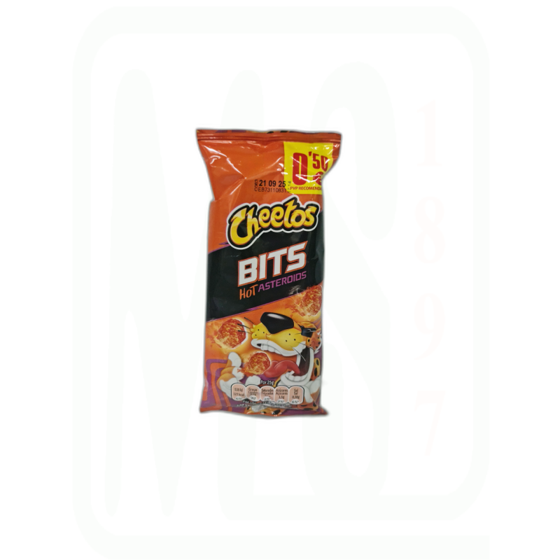 APERITIVOS CHEETOS BITS HOT ASTEROIDS 25 GR