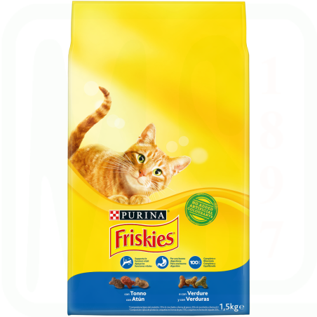 COMIDA GATOS  PESCADO VERDURAS 1,5 KG