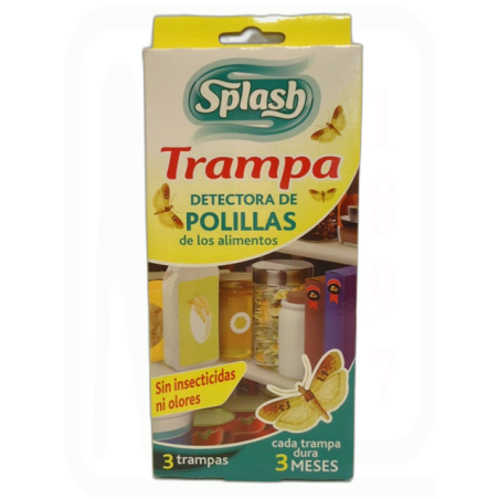 INSECTICIDA TRAMPA ALIMENTOS 3 UNIDADES