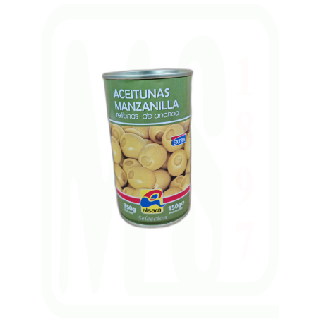 ACEITUNA RELLENA ANCHOA 150 GR