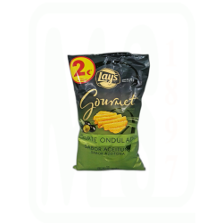 PATATAS GOURMET CORTE ONDULADO ACEITUNA 150 GR