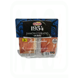 JAMON CURADO  LONCHAS PACK-2 X 75 GR