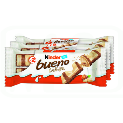 KINDER BUENO WHITE PACK-3 X 43 GR