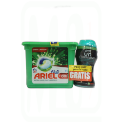 CAPSULAS DETERGENTE 22 UN- + PERLAS 150 GR