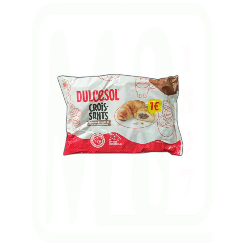 CROISSANTS RELLENOS CACAO AVELLANA PACK-3 135 GR
