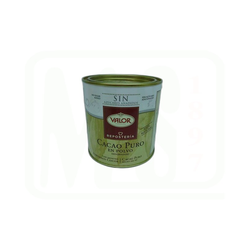 CACAO PURO SIN AZUCAR LATA 250GR 