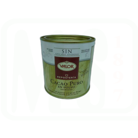 CACAO PURO SIN AZUCAR LATA 250GR 