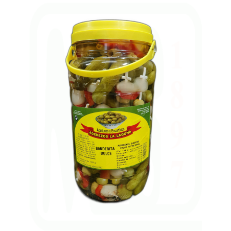 BANDERITAS DULCES CUBO 1500 GR