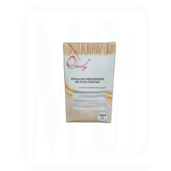 PALILLOS HIGIENICOS REDONDOS ENVUELTOS PACK-1000 APROX.