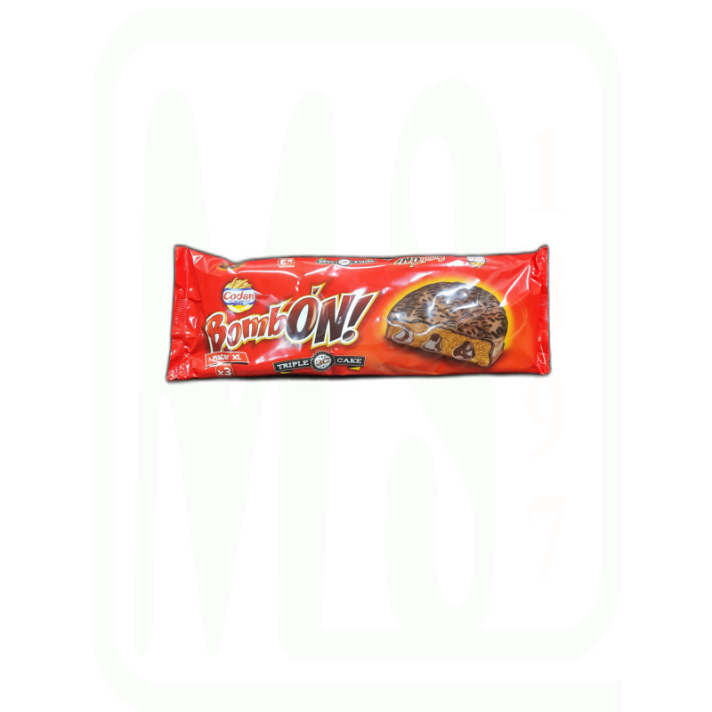 PASTELITOS BOMBON TRIPLE CAKE PACK-3 170 GR