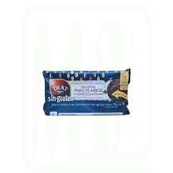 GALLETAS FINAS ARROZ CHOCO NEGRO SIN GLUTEN 135 GR