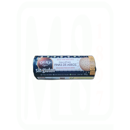 GALLETAS FINAS ARROZ SIN GLUTEN 180 GR
