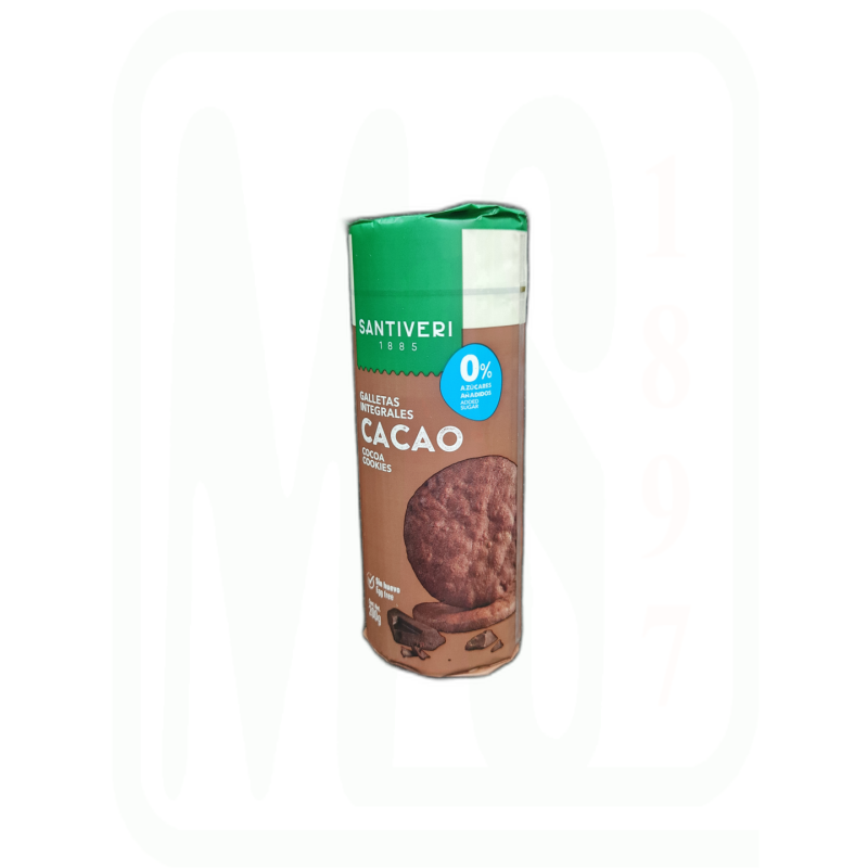 GALLETAS INTEGRALES CACAO 0% 200 GR