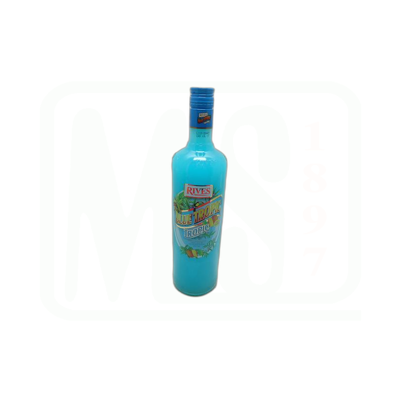 LICOR BLUE TROPIC BOT 1L 