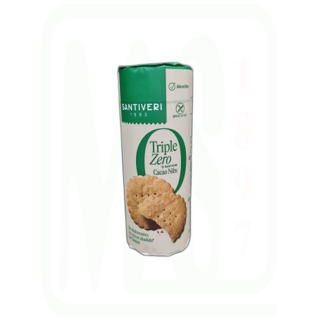 GALLETAS NIBS CACAO TRIPLE ZERO 210 GR