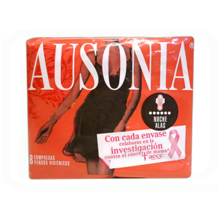 COMPRESAS NOCHE ALAS PACK-9 UNIDADES