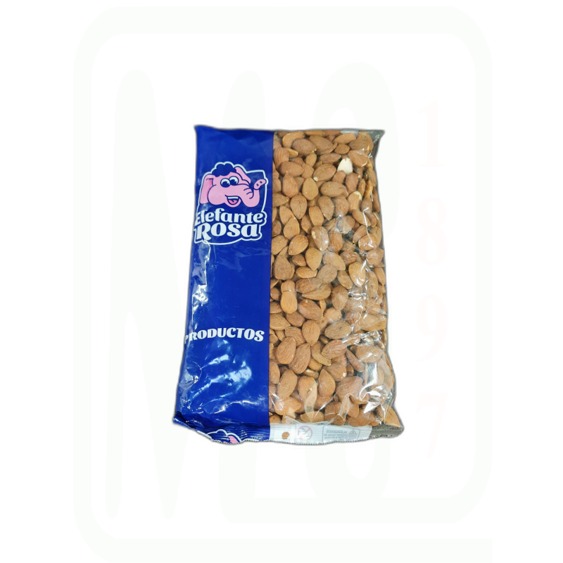 ALMENDRA CRUDA CON PIEL BOLSA 1 KILO