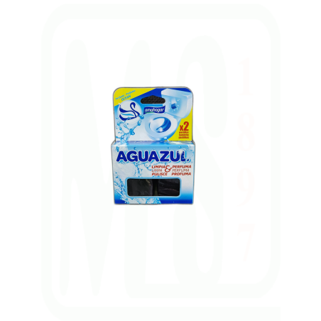 LIMPIADOR WC AGUA AZUL OCEAN PASTILLA PACK-2
