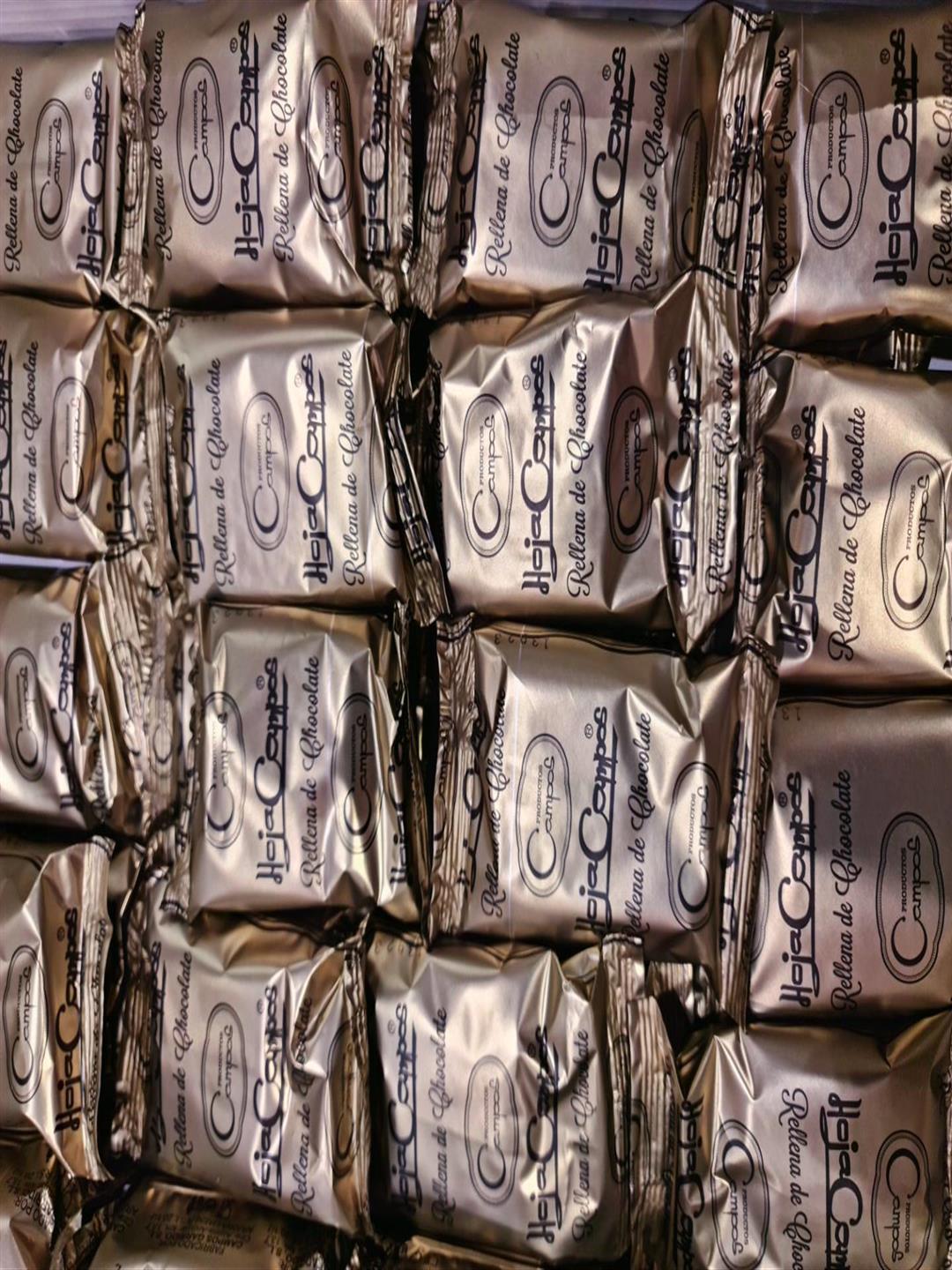 HOJALDRINA RELLENA CHOCOLATE GRANEL KILO