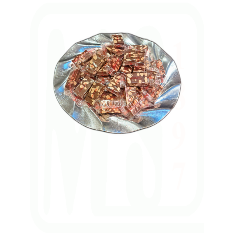 TURRON PORCIONES CHOCOLATE ALMENDRA GRANEL