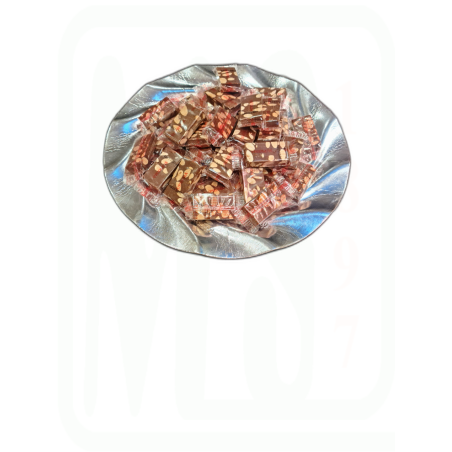 TURRON PORCIONES CHOCOLATE ALMENDRA GRANEL