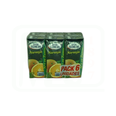 ZUMO NARANJA PACK-6 X 200 ML