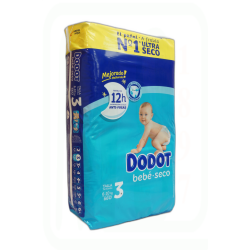 PAÑAL TALLA 3 7-11 KG PACK-66 UNIDADES