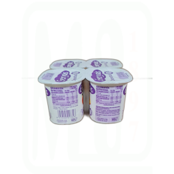 GERVAIS 0% CON MELOCOTON  4 X 120 GRAMOS - VALORES