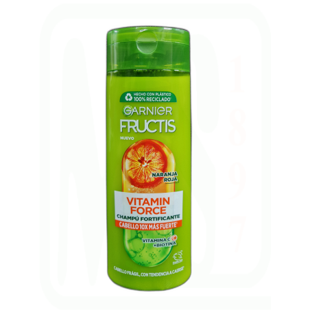 CHAMPU NARANJA ROJA VITAMIN-FORCE 380 ML