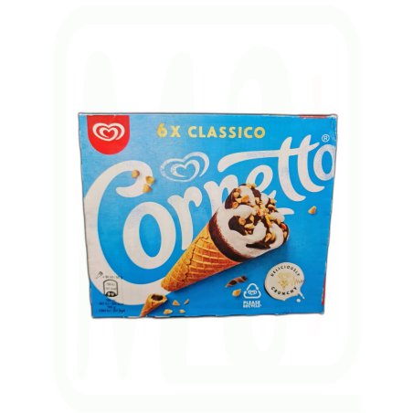 HELADO CORNETTO CLASSICO PACK-6 X 90 ML