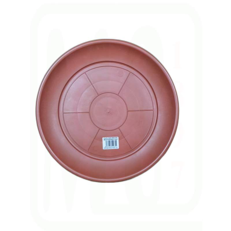 PLATO MACETA PLASTICO 30 CM
