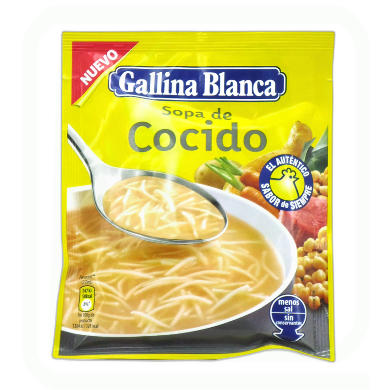 SOPA DE COCIDO 